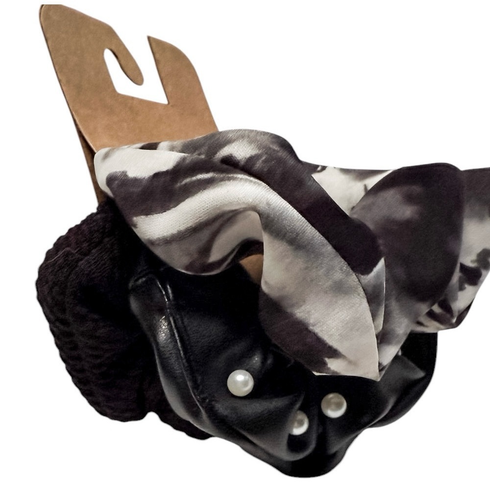 Nordstrom Hair Accessories Bundle Of 3 Scrunchies - Picture 4 of 6